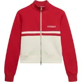 Superdry Ath Ess Zip Through Track - Red - 8