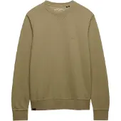 Superdry for man. M2014044B Green Classic Essential sweatshirt (XL), Casual, Cotton