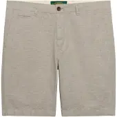 Superdry for man. M7110487A Shorts Premium Textured Chino beige (36), Casual, Cotton