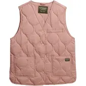 Superdry for woman. W5011947A Quilted Lite Liner Vest pink (XL), Casual, Polyester