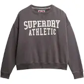 Superdry for woman. W2012441A Sweatshirt Relaxed lilac (XS), Casual, Purple, Cotton