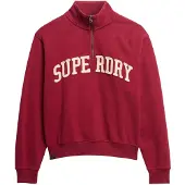 Superdry for woman. W2012259A Sweatshirt Athletic Ess Applique red (XXS), Casual, Cotton