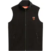 Superdry for man. M5012158A Fleece-lined waistcoat Active black (XL), Casual, Recycled Polister, Sustainable