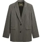 Superdry Pinstripe Boyfriend Bleiseri