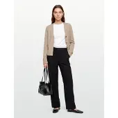 Gina Tricot Knitted Sculptured Cardigan - Beige - XL