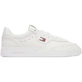 Tommy Hilfiger Matalavartiset tennarit 'THE GREENWICH EDGE' valkoinen