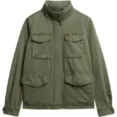 Superdry for woman. W5012038A Jacket M65 Rookie green (M), Casual, Cotton