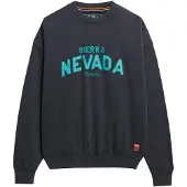 Superdry for woman. W2012408A Outdoor Location sweatshirt black (XS), Casual, Cotton