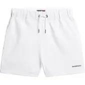 Superdry for woman. W7110474A White Plain Shorts (M), Casual, Cotton
