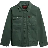 Superdry for woman. W5011991A Chore jacket green (M), Casual, Cotton