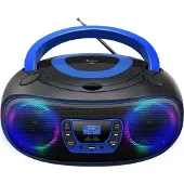 Denver TDB-212 DAB+ Boombox FM/BT/USB/CD/AUX blau