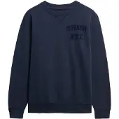 Superdry for man. M2014382A Sweatshirt Vintage Athletic Tonal navy (L), Casual, Cotton
