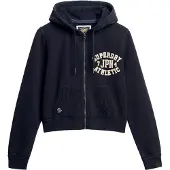 Superdry for woman. W2012164A Relaxed navy sweatshirt (M), Casual, Cotton