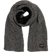 Superdry Kaulaliina meleerattu musta