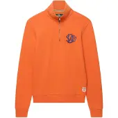 Superdry for man. M2014475A Sweatshirt Neon Half Zip Track orange (L), Casual, Cotton
