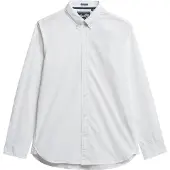 Superdry for man. M4011064A Essentials Tailored Lite Shirt white (XXL), Cotton, Classic, Long sleeve