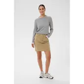 Kaffe Kabrynn Twill Skirt - Beige - 36
