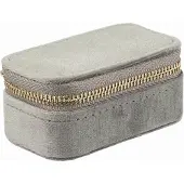 Dark Velvet Jewellery Box Micro Milieu Green