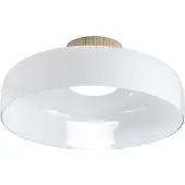 FABAS LUCE Led Lunar, himmennettävä, Valkoinen/opaali, Olohuone/ruokailutila, Lasi, Moderni