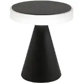 FABAS LUCE Led pöytävalaisin Neutra, himmennettävä, Musta, Makuuhuone, Metalli, Moderni