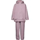 CeLaVi Basic Rainwear Set -Solid Pu - Pink - 80