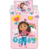 Gabby's Dollhouse vuodevaatesetti, 100×135 cm, 40×60 cm