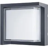 Forlight Led ulkoseinävalaisin Creu, Musta, Synteettinen materiaali, Moderni
