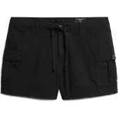 Superdry for woman. W7110424A Cargo shorts black (XS), Casual, Cotton