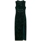 Superdry Velvet Maxi Hihaton Midi-mekko