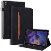 SKALO Samsung Galaxy Tab A11+ PU-nahka Kotelo - Musta