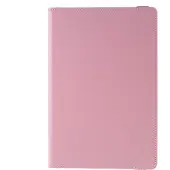 SKALO Samsung Galaxy Tab S10 Lite 360 Litchi Kotelo - Pinkki