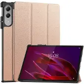 SKALO Trifold Kotelo sopii Lenovo Yoga Tab 11.1" - Ruusukulta