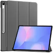 SKALO Samsung Galaxy Tab S10 FE+ Trifold Kotelo - Harmaa