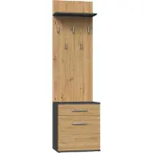 Top E Shop Vaateripustin DUO, ruskea