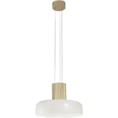 FABAS LUCE Riippuvalaisin lasi Lunar, himmennettävä, Valkoinen/opaali, Olohuone/ruokailutila, Lasi, Moderni