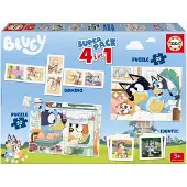 Bluey Educa Palapelisetti 4-in-1