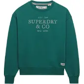 Superdry Luxe Casual Loose Crew Collegepaita