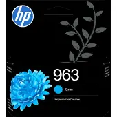 HP – 963 Cyan Original Ink Cartridge (3JA23AE#LS3)