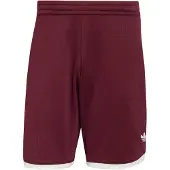 Adidas Urheiluhousut 'Classics' viininpunainen / valkoinen