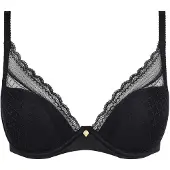 Chantelle Norah Chic Plunge T-Shirt Bra - Black - 80 D