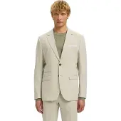 Selected Slmslim-Oasis Linen Blz Noos - Beige - 46