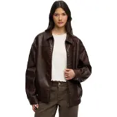 Superdry Collared Oversized Bomber-takki