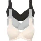 Bonprix Rintaliivi beige / harmaa / musta