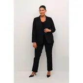 KAFFE CURVE Kcsakira Blazer - Black - 54