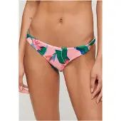 Superdry for woman. W3010405A Bold tropical pink bikini bottoms (M), Beachwear, Recycled Polister, Sustainable