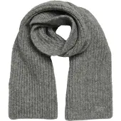 Superdry for woman. W9310069A Grey ribbed knitted scarf (OSFA), Casual, Nylon