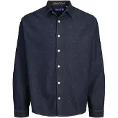 Jack & Jones Paita 'JORNorrebro' tummansininen