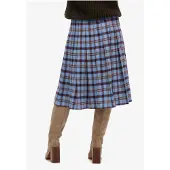 Superdry Check Pleated Midipituinen Hame
