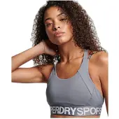 Superdry Train Branded Elastic Urheilurintaliivit