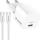 Verbatim – Mini GaN Charger 20W bundle with USB-C cable EU (32396)